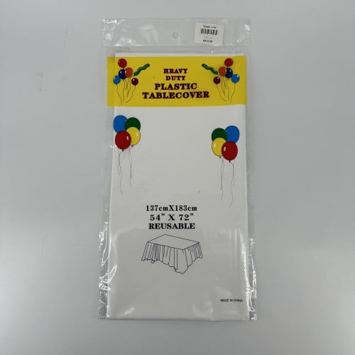 سفرة حفلات أبيض