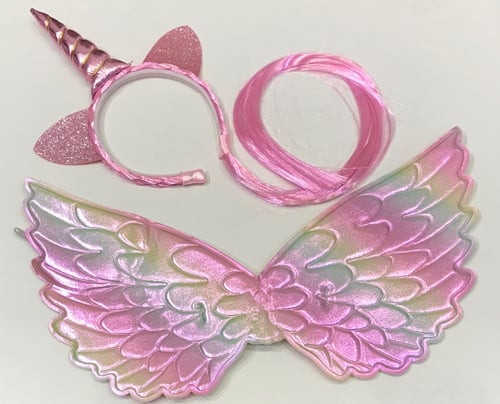 جناح يونيكورن وردي