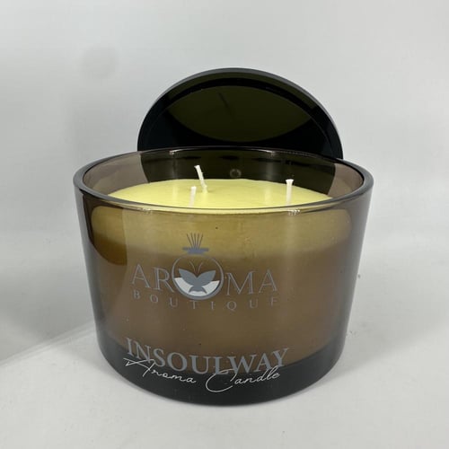 شمعة اروما 500G سوداء