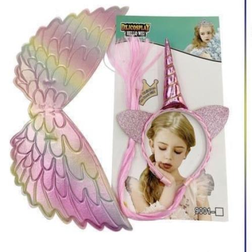 جناح يونيكورن وردي