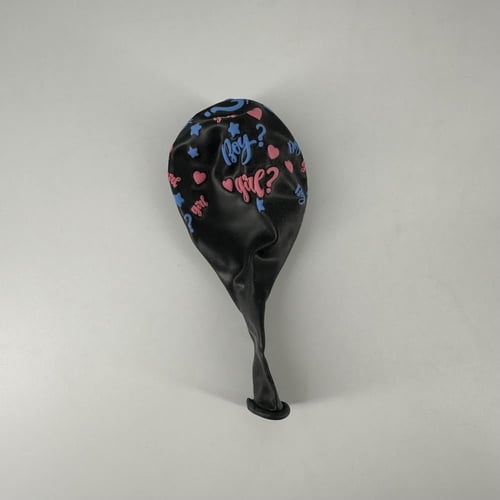 بلون جنس الجنين صغير مع نفخ