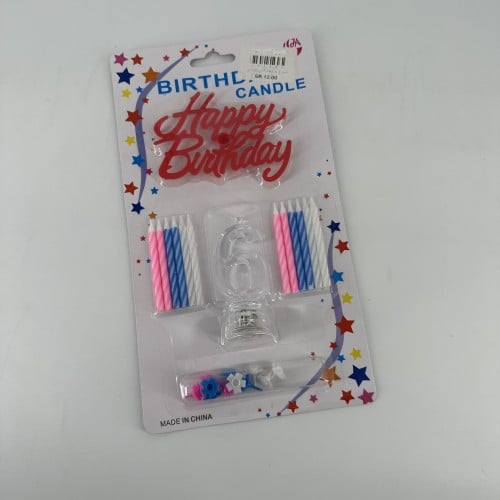 شموع حروف هابي بيرثدي6