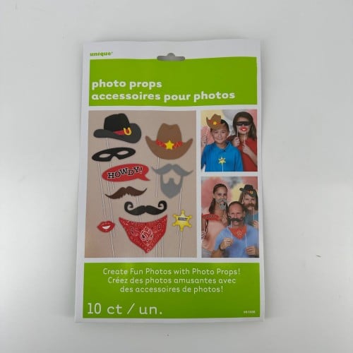 اقنعه حفله مع عصا كاوبوي