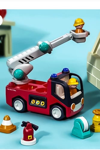 سيارة اطفاء تعليميه -/+ التغليف