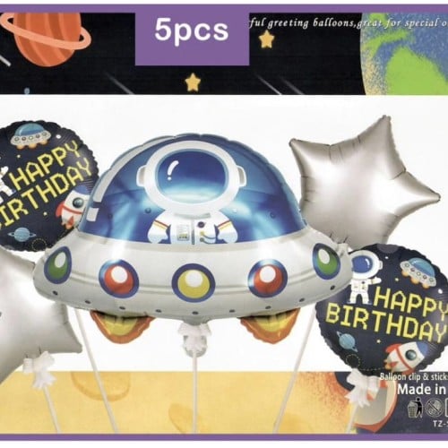 بلونات مجموعه 5مع نفخ