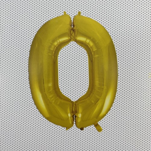 بلون رقم صفر بدون نفخ