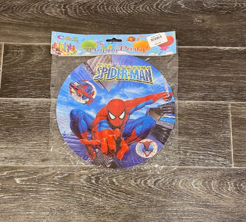 صحون حفلات سبايدرمان