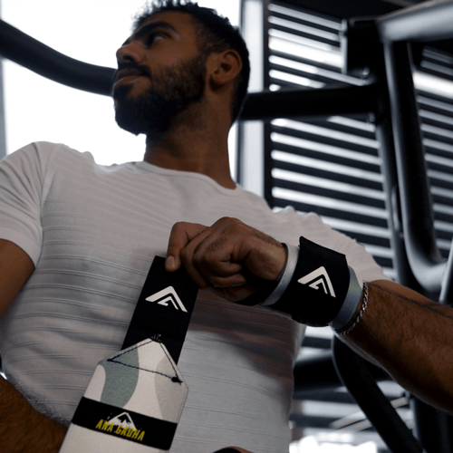 White Camo Wrist Wraps