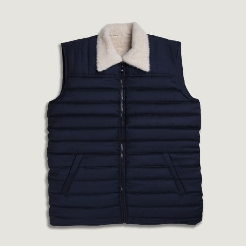 صديري كلاسيك شتوي كحلي