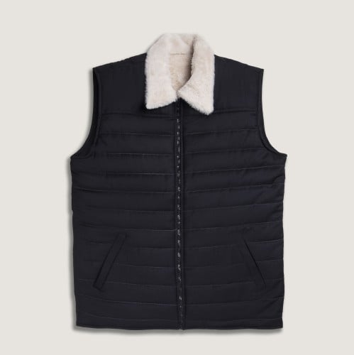 صديري كلاسيك شتوي اسود