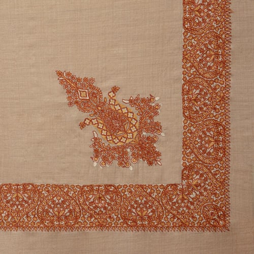 شال نص ترمه كشميري TD037