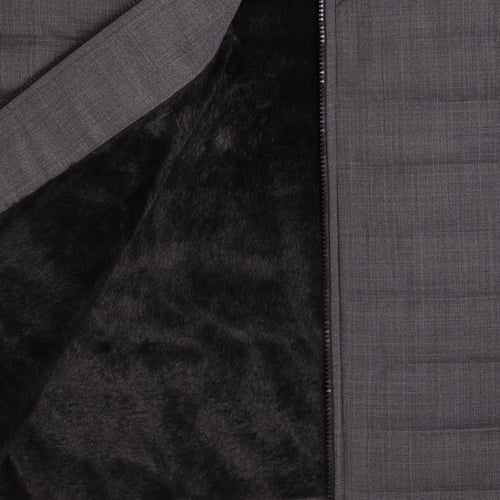 صديري كلاسيك شتوي رمادي غامق