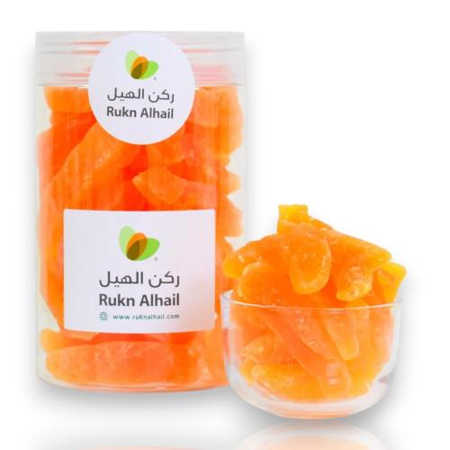 شرائح شمام مجففة