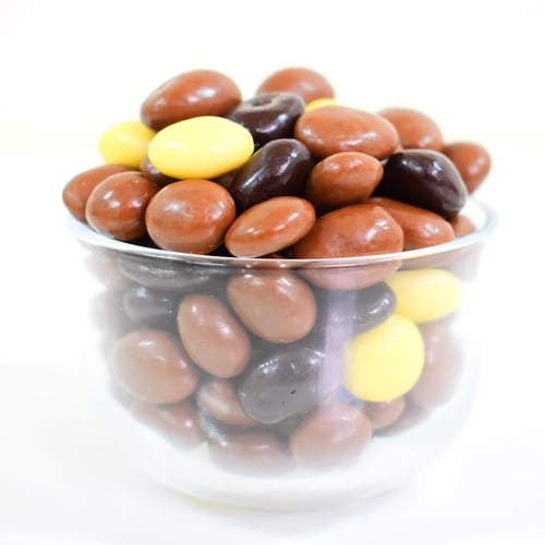 ملبس زبيب شوكولاتة