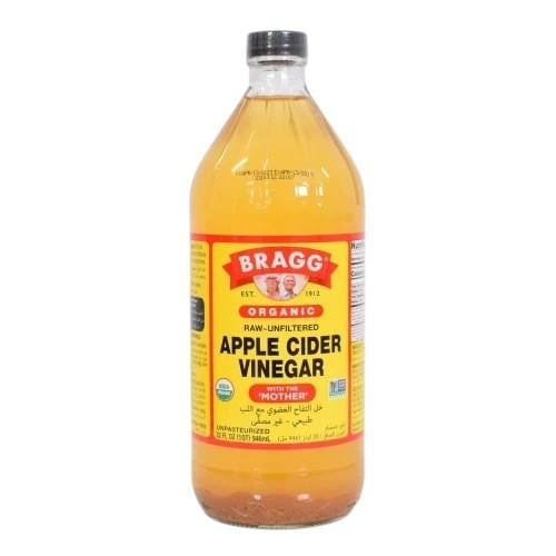 خل تفاح عضوي غير مبستر براج 946 مل