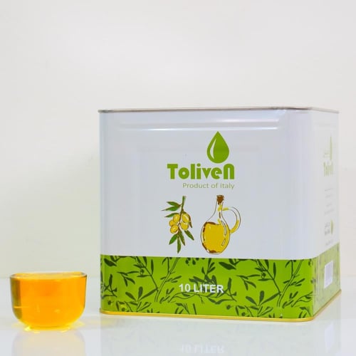 زيت زيتون إيطالي بكر ممتاز و مكرر 10 لتر
