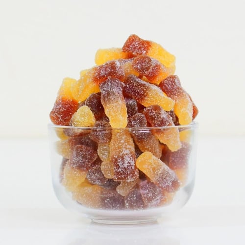 حلوى جيلي إسباني كولا صغير بالسكر