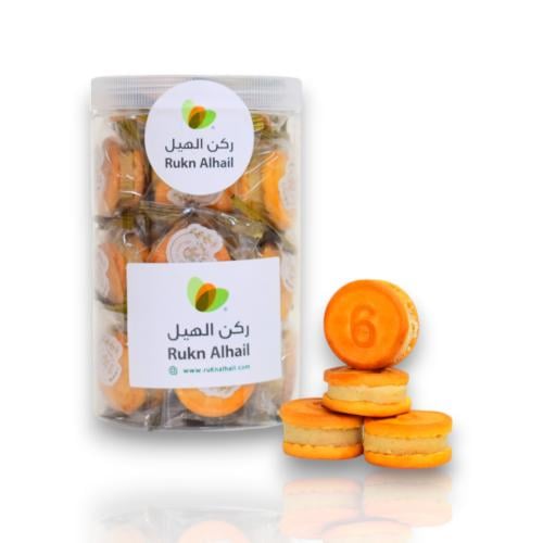 حلوى رهش بالبسكويت