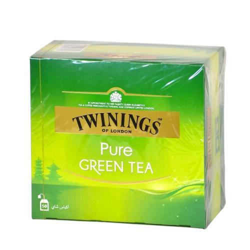 شاي تويننجز أخضر 50 كيس