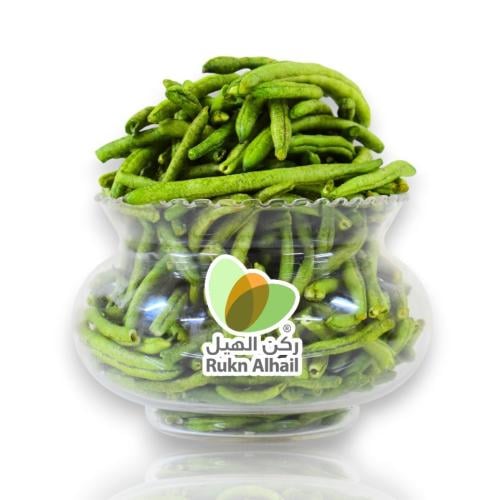 فاصولياء خضرأء مجفف