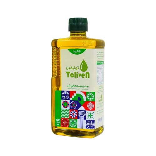 زيت زيتون إيطالي بكر عصرة أولى على البارد ممزوج بز...