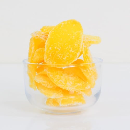 شرائح زنجبيل مجففة