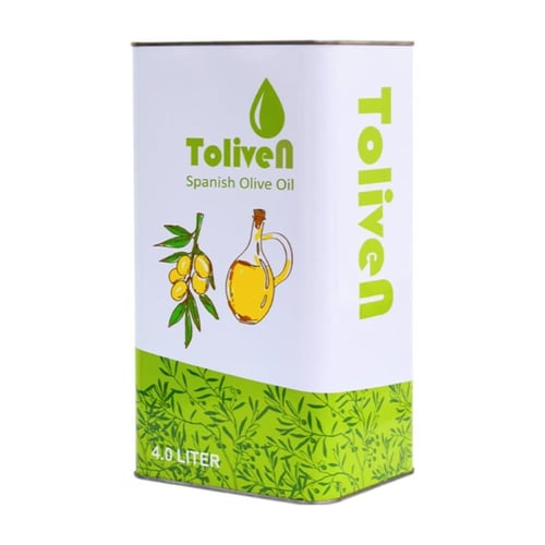 زيت زيتون أسباني بكر ممتاز عصره اولى و مكرر 4 * 4...