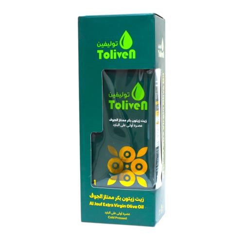 زيت زيتون الجوف بكر ممتاز عصرة أولى على البارد 1 ل...