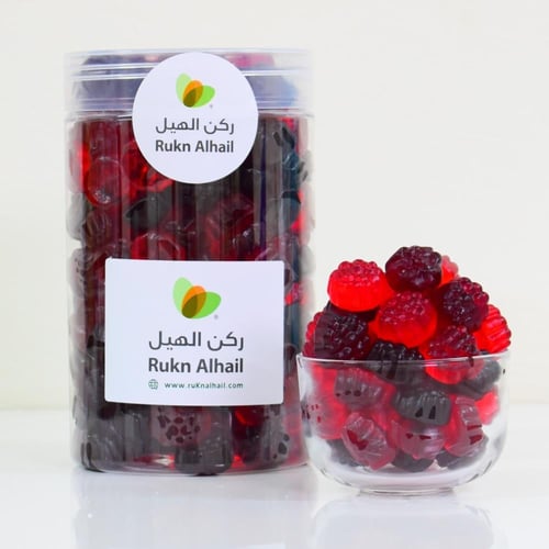 حلوى جيلي إسباني توت عليق