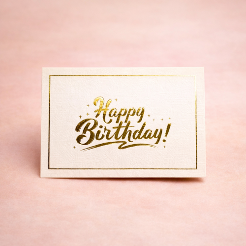 بطاقة Happy birthday