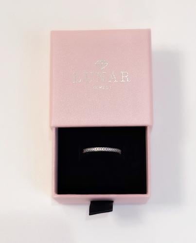 خاتم Elegant فضه عيار 925 مرصع بالزركون