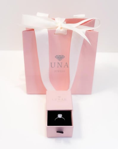 خاتم Pretty فضه عيار 925 مرصع بالزركون