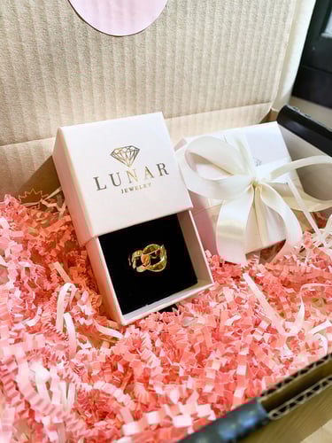 خاتم Golden Rose بديل الذهب