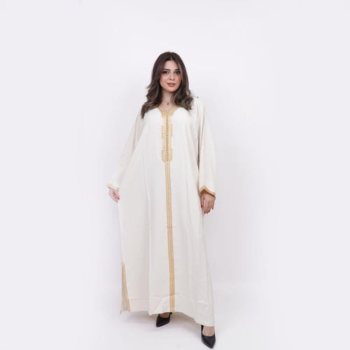 جلابيه بالوان البيج