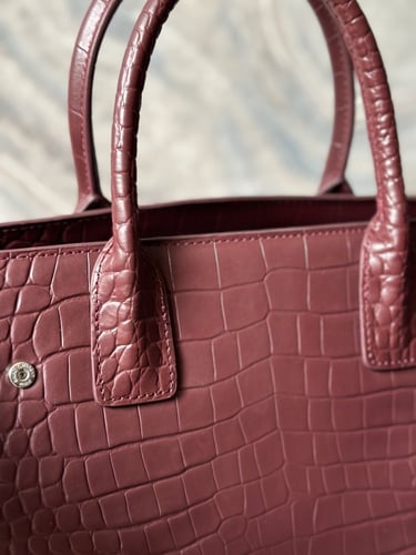 شنطة بمقاس كبير سانت لورن بالوان العنابي المطفي