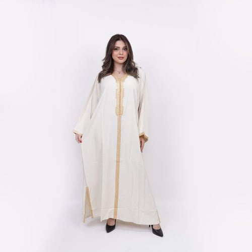 جلابيه بالوان البيج