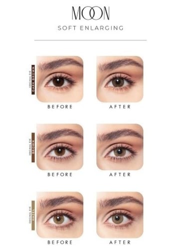 عدسات بيلا الشهرية