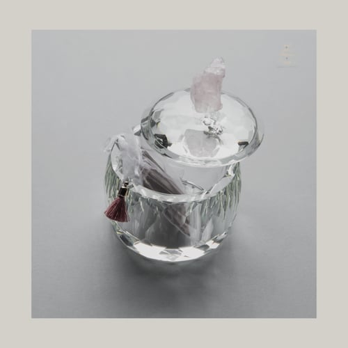 هدية فاخرة من الكرستال مع حجر الكوارتز