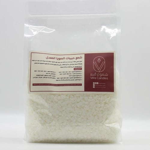 شمع حبيبات الصويا معدل