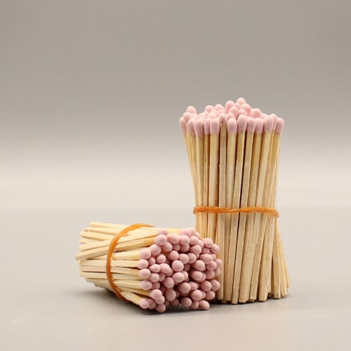 كبريت لون وردي فاتح