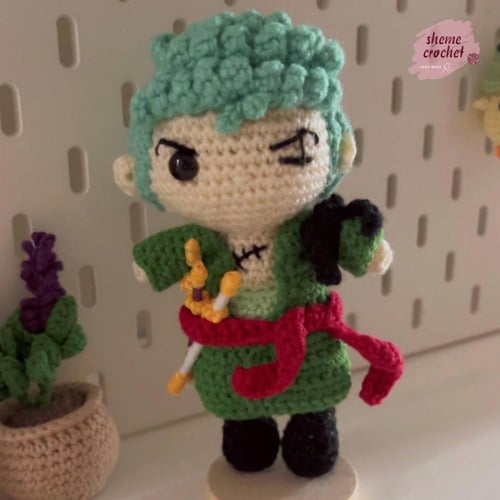 كروشيه دمية زورو