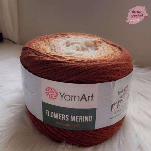 يارن ارت فلاورز ميرينو YarnArt Flowers Merino 537