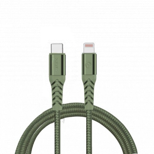 كيبل ايفون تايب سى بايسل قماش معتمد من ابل طول 1 م...