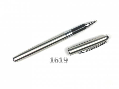 قلم كاربت فضي مع اسود