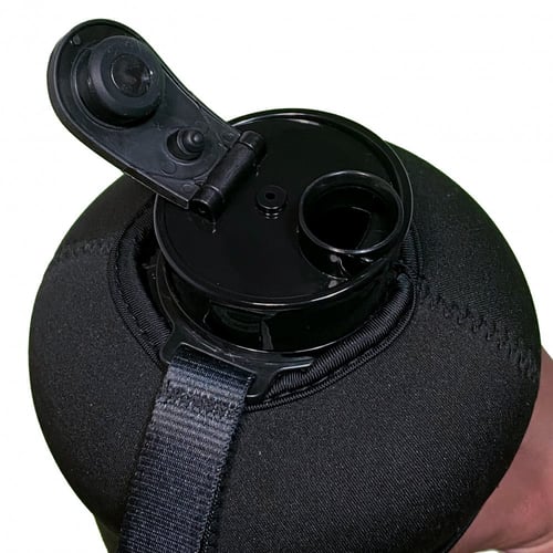 مطارة H2go سعة 2.2 لتر اللون الأسود