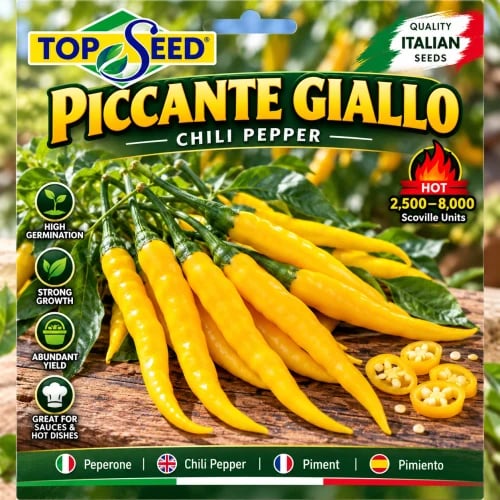 بذور الفلفل الحار الأصفر Piccante Giallo