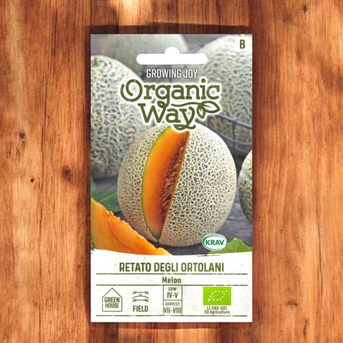 بذور شمام إيطالي عضوي Retato Degli Ortolani