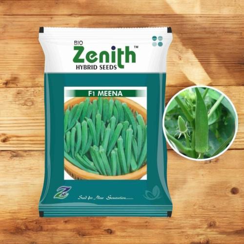 بذور بامية هجينة بهندي مينا Meena f1