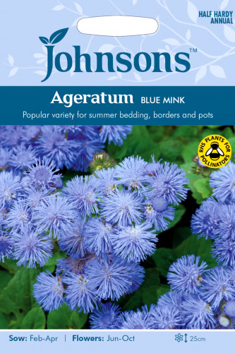 بذور زهرة المنك الأزرق Ageratum