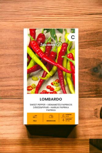 بذور فلفل طويل حلو لومباردو الإيطالي